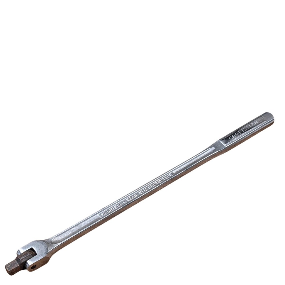 Vintage Craftsman 44202 D-AB 1/2 Drive 17 Inch Flex Head Breaker Bar USA Made